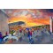 Selhurst Park Stadium 'Going to the Match' Fine Art Print - Crystal Palace FC